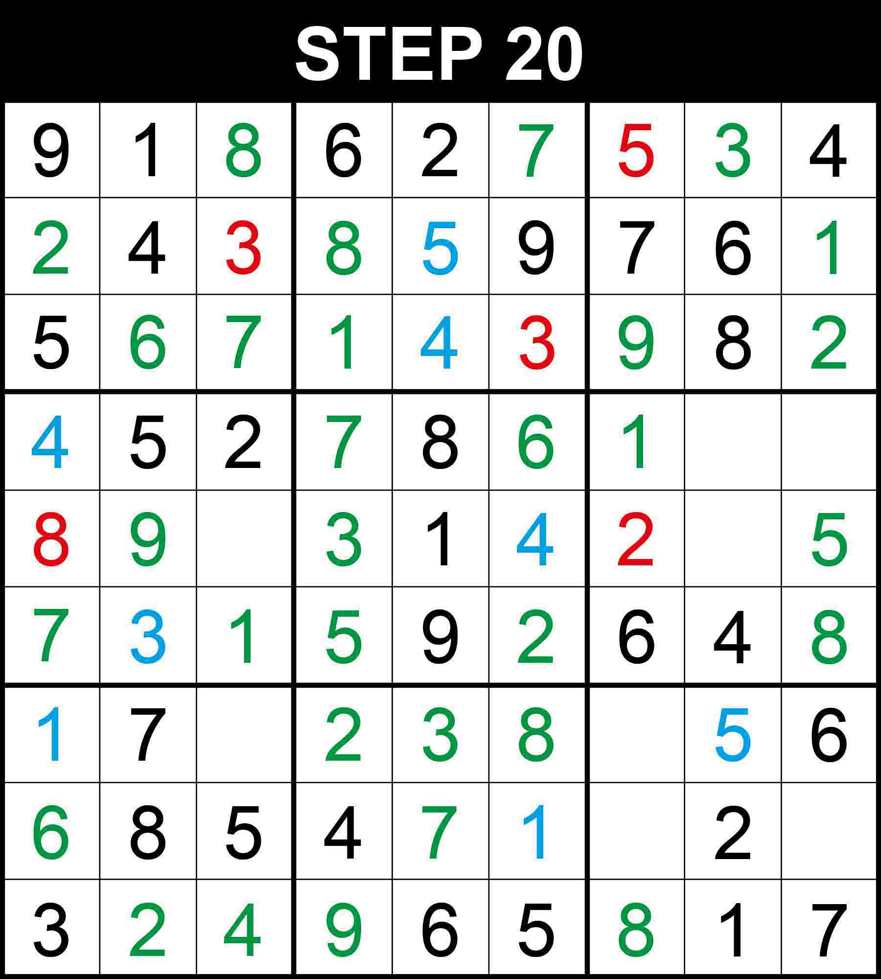 sudoku single candidate